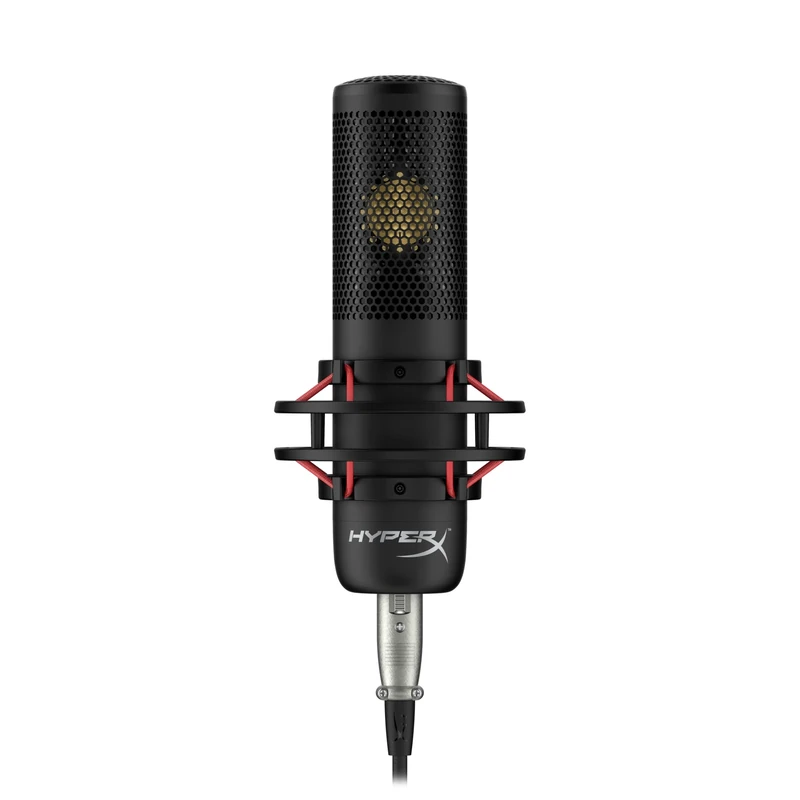 HyperX 699Z0AA ProCast – Large Diaphragm Condenser Mic, XLR Connection, Black