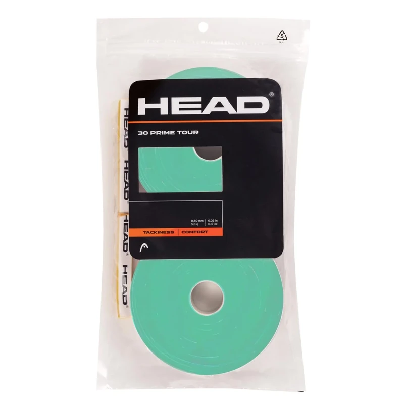 HEAD Unisex Adult 30 Prime Tour Grip Tape, Mint, One Size