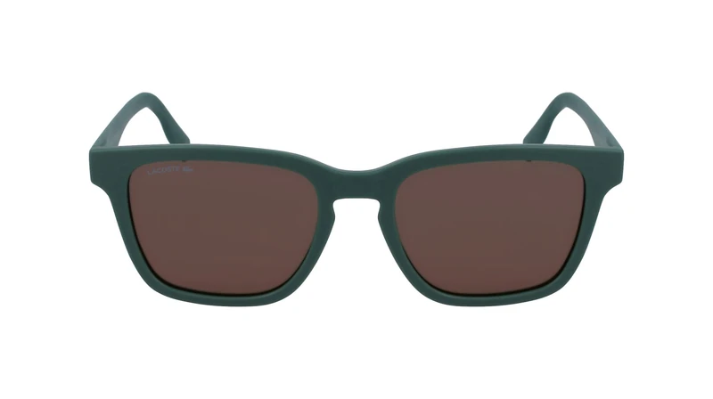 Lacoste Men's Sunglasses L987S - Matte Green with Solid Brown Lens