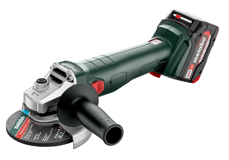 Metabo 602249650 W 18 L 9-125 Quick Cordless Angle Grinder