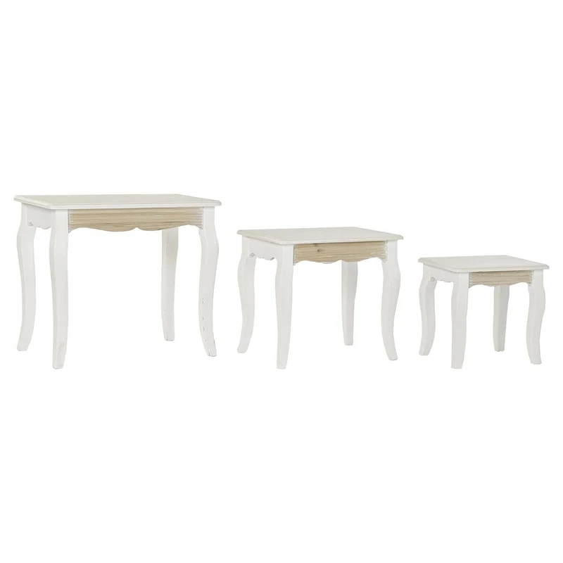 DKD Home Decor Set of 3 Tables, Standard - Image 1