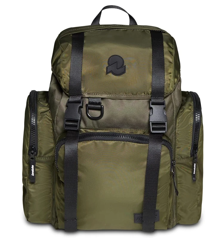 Invicta Backpack, MONVISO X Eco-friendly Knapsack, For Office, Day Trips & Commuting, For School, Sport, Free Time, with Side Pockets & 14'' Laptop Sleeve, Italian Design, multicolor