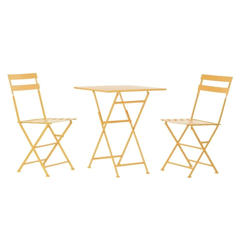 DKD Home Decor Table Set with 2 Chairs, Standard