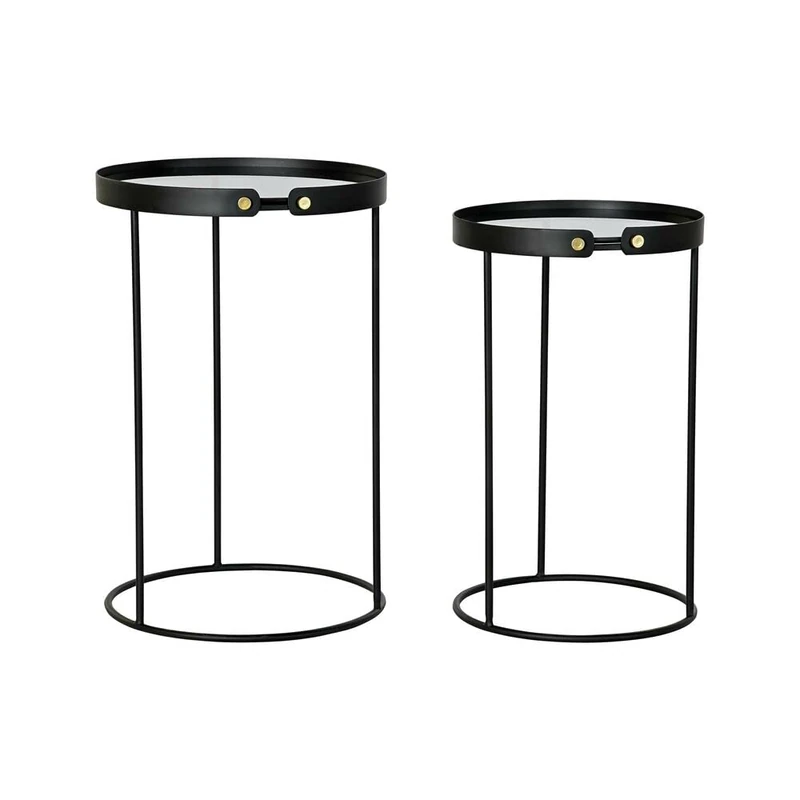DKD Home Decor Set of 2 Tables, Standard