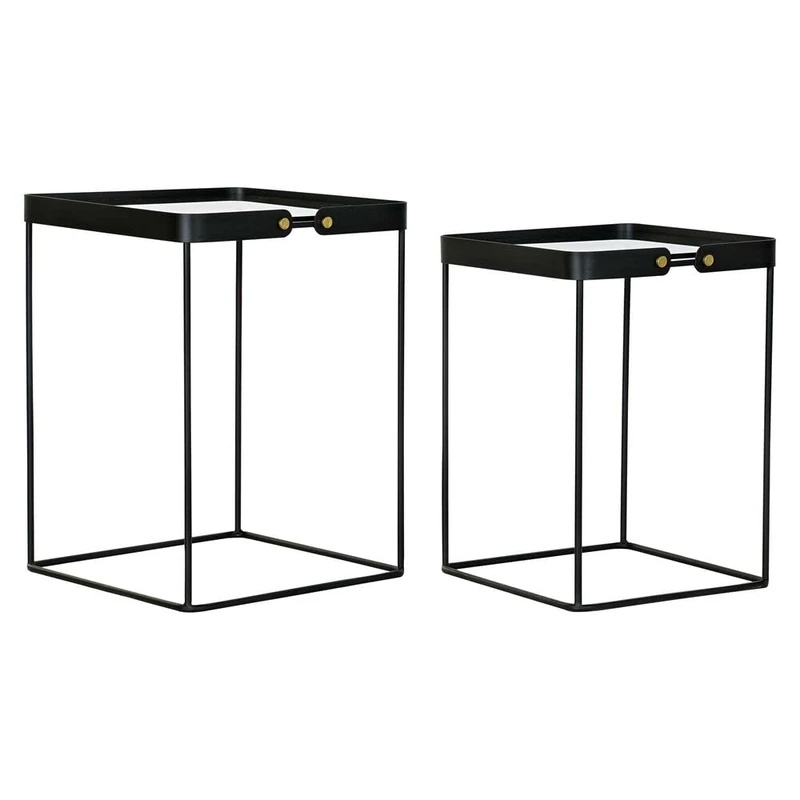 DKD Home Decor Set of 2 Tables, Standard