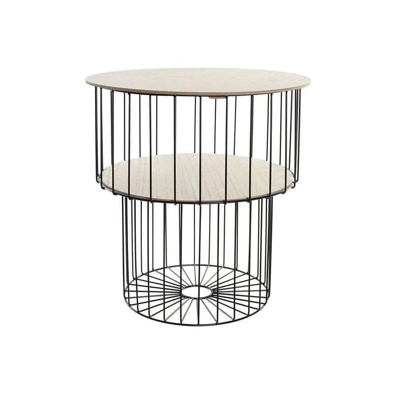 DKD Home Decor Side Table, Iron, Standard