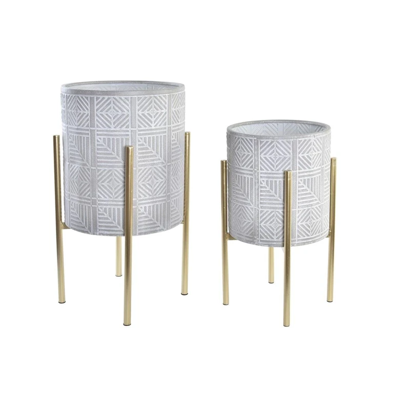 DKD Home Decor Plant Pot Set, Standard