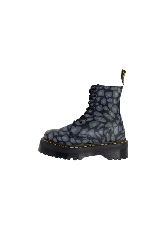 Dr. Martens 27891001 Jadon Amphibians Unisex Distorted Leopard S Black/Grey Backhand 9