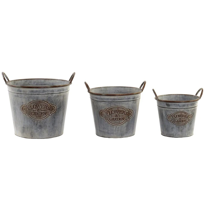 DKD Home Decor Pot Set, Estándar