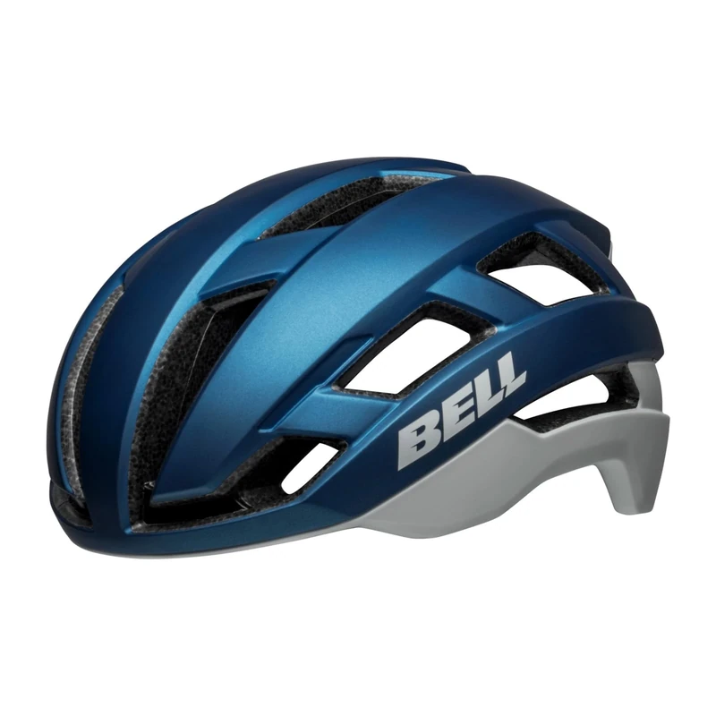 Bell Falcon XR MIPS Road Helmet 2023: Matte Blue/Grey M 55-59cm