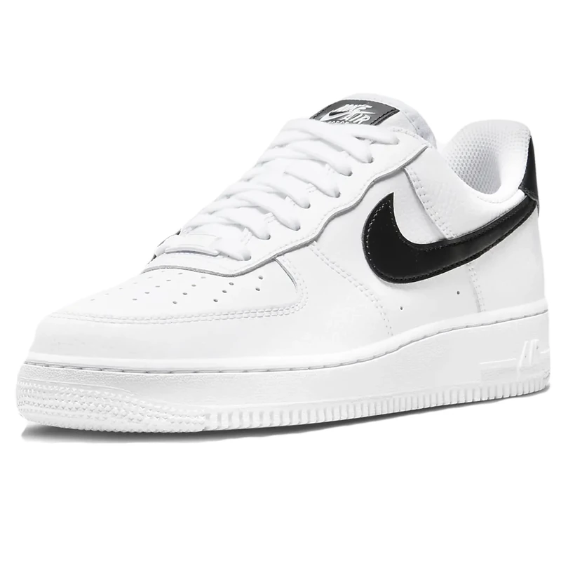 NIKE Women's Air Force 1 '07 Women's Shoe, White Black White, 7.5 UK