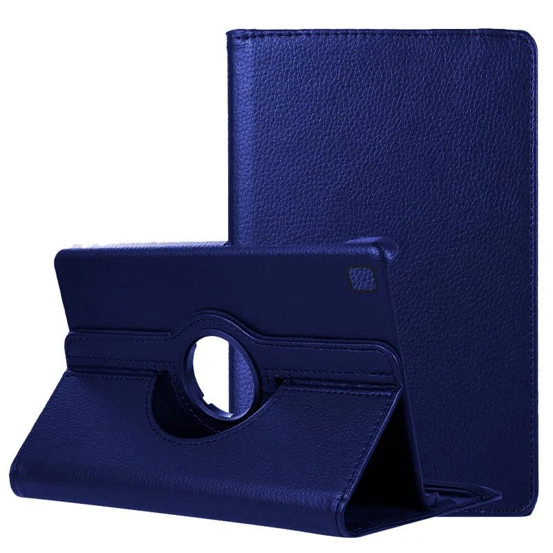 Cool Case for Lenovo Tab M10 Plus Gen 3 Imitation Leather Smooth Blue