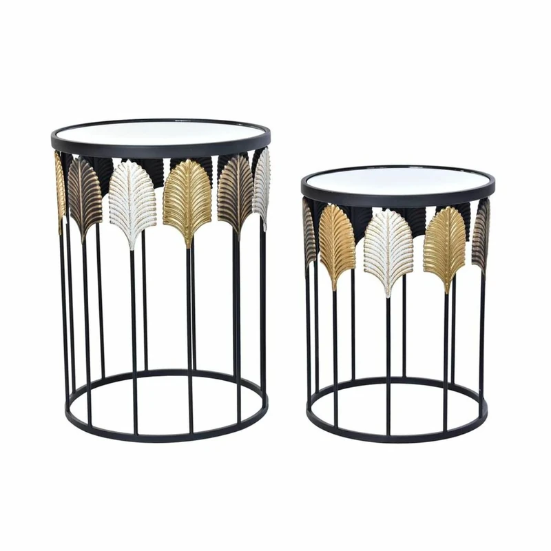 DKD Home Decor Set of 2 Tables, Standard