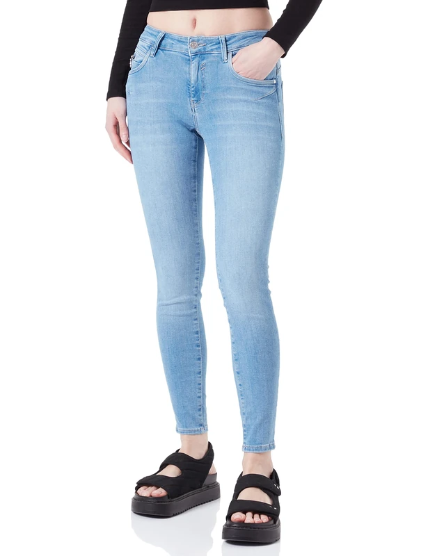 Mavi Women's Adriana Jeans, Blue, 33W x 36L