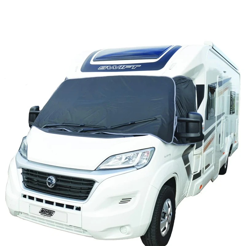 Maypole External Blackout Thermal Blind 3Pcs Set for Van Based Motorhomes Summer Sunshade Heat Reflection Winter Insulation