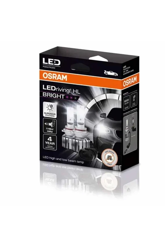 OSRAM Ledriving Hl Bright Hb4/Hir2, white