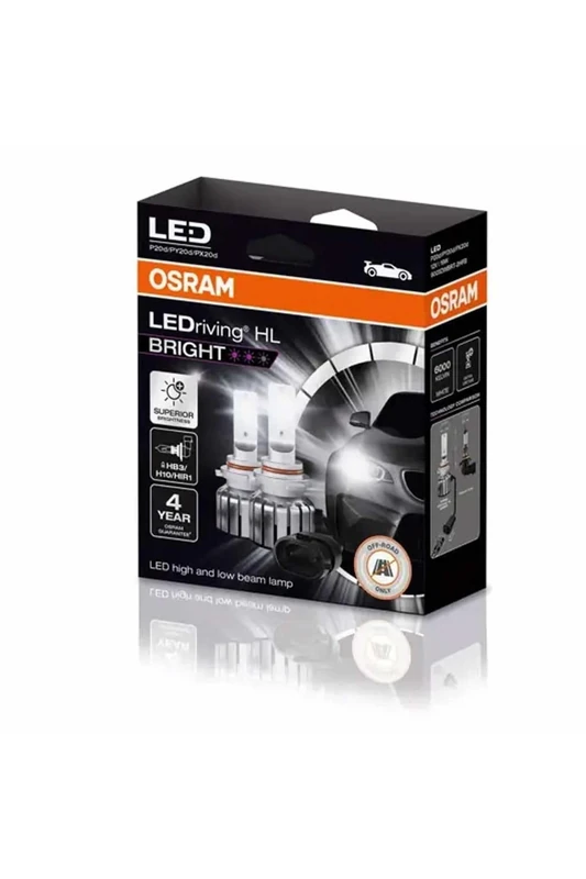 OSRAM Ledriving Hl Bright Hb3/H10/Hir1, white