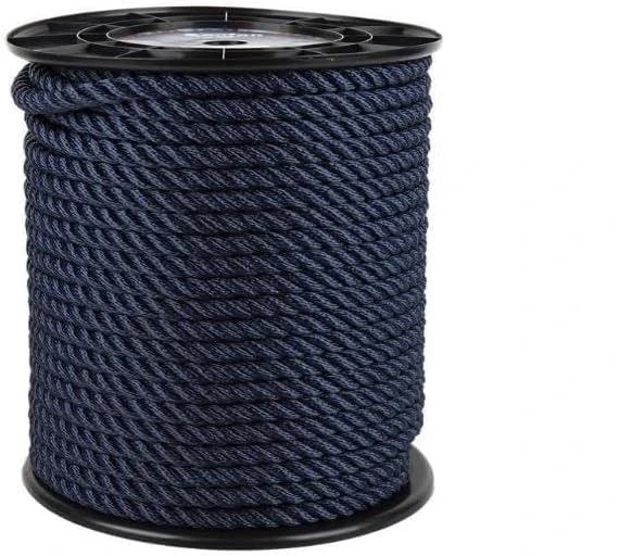 COFAN 8101262 Carrete Cabo De Amarre 16 mm 100 M Navy for DIYers & professionals, ideal for repair, installation and workshop tasks, 16 mm