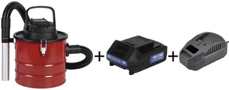 COFAN 50003315 Pack Aspirador De Cenizas + Bateraa 1.5 Ah + Cargador - Pack De Aspirador De Cenizas, Bateria 1.5ah Y Cargador for DIYers & Professionals for Repair, Installation and Workshop tasks