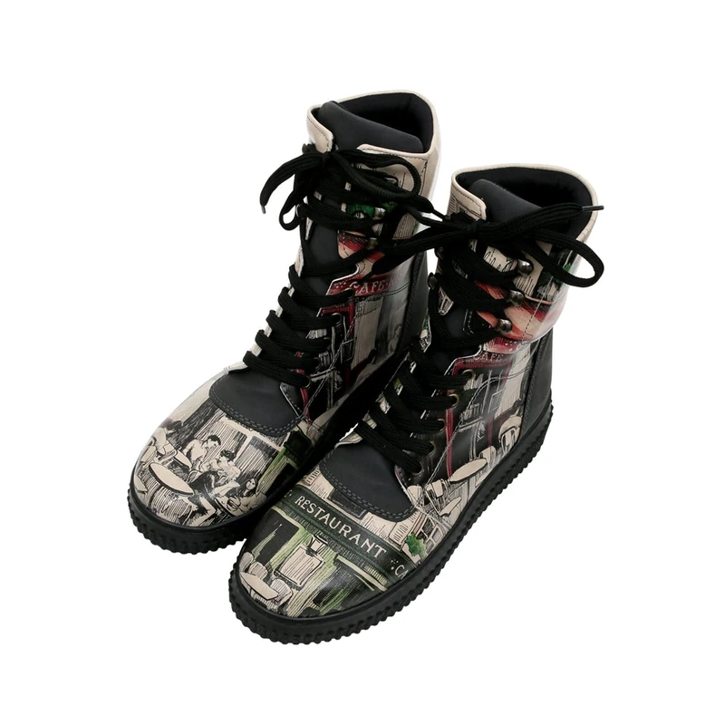 DOGO Future Boots, Fashion Boot, Beige, - Image 1