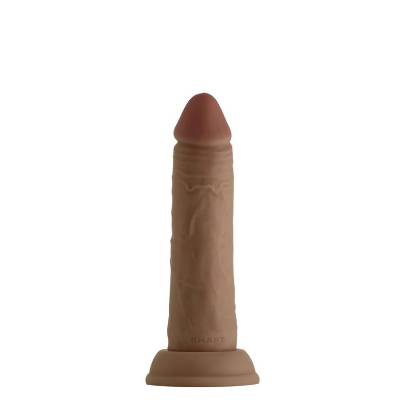 Shaft Model J Liquid Silicone Dong Oak Brown 16.5 cm
