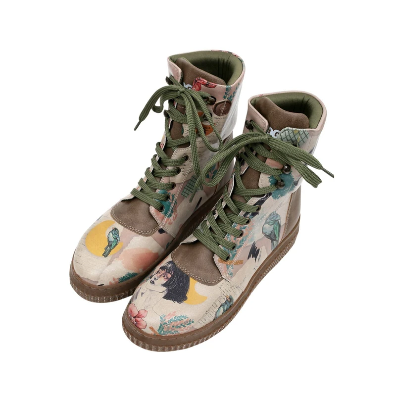 DOGO Future Boots, Fashion Boot, Beige, - Image 1
