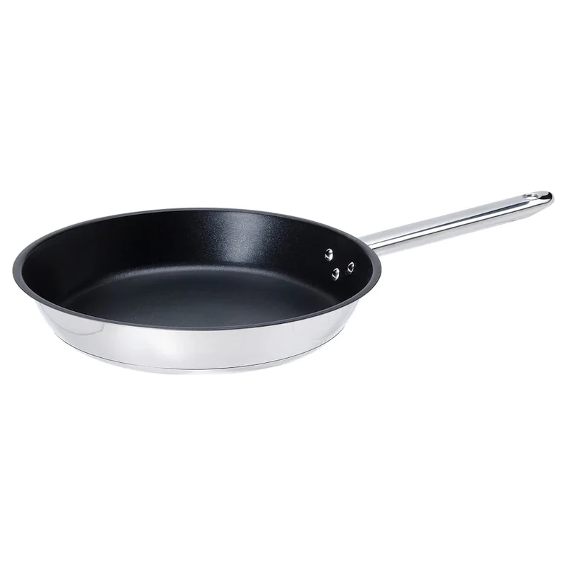 IKEA 365+ 28cm Stainless Steel Non-Stick Frying Pan - Induction Ready