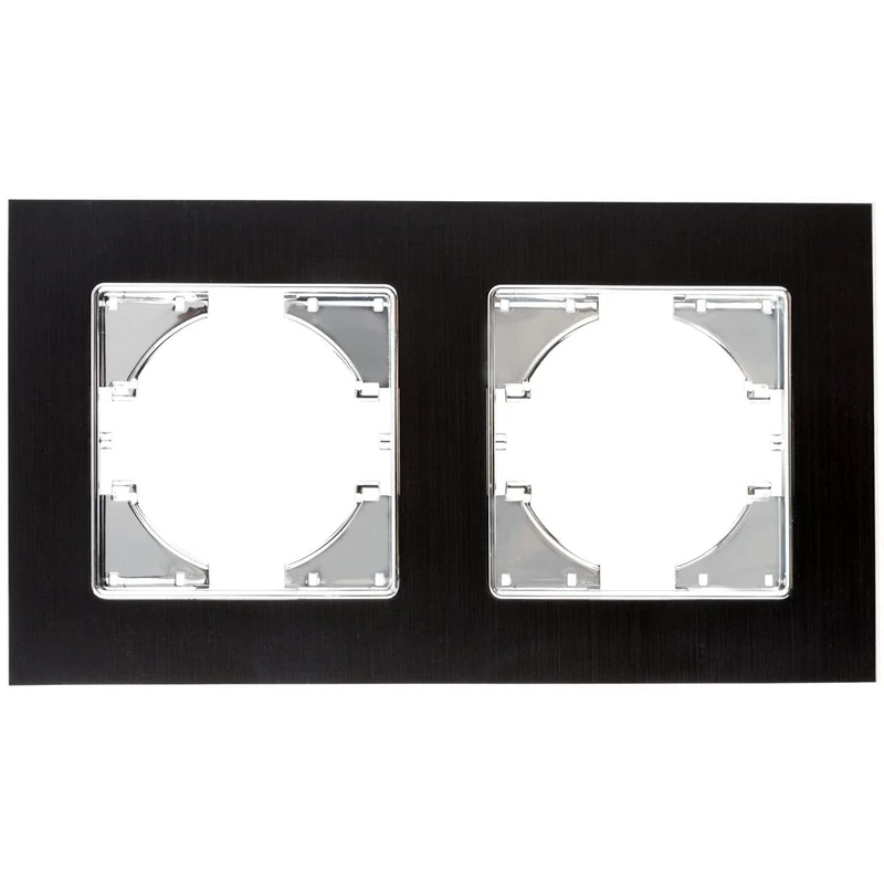 S-EMPOT.ALUMINIO Negro Marco 2ELEM.Hori