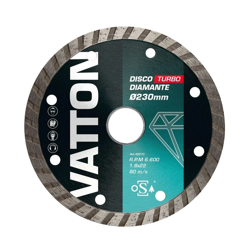 VATTON OSA Diamante Turbo 230mm Disco Condenser Microphone