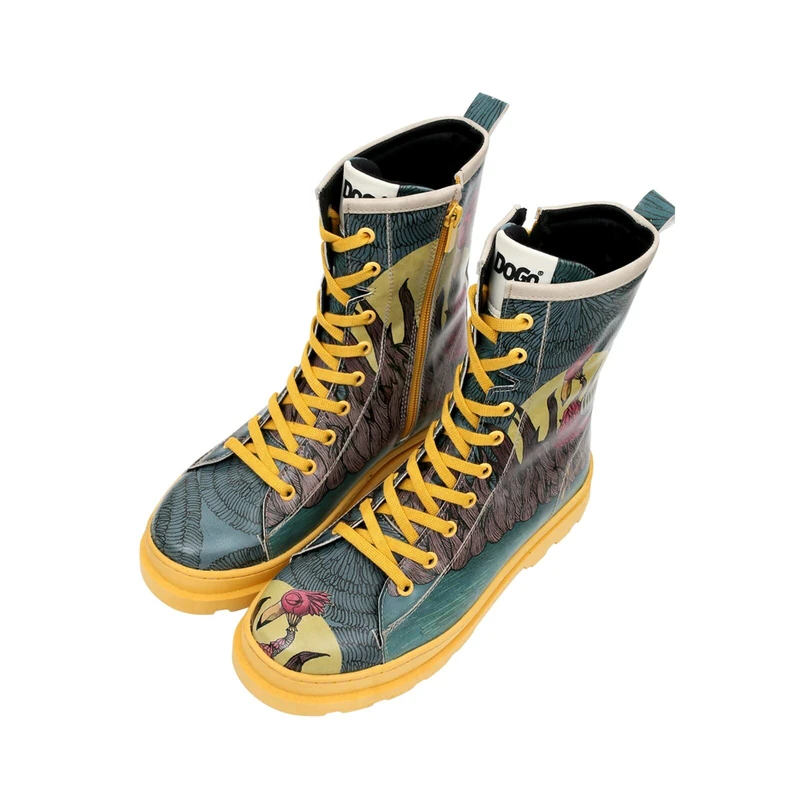 DOGO Women's Gisele Fashion Boots, Multicolore, 10 UK