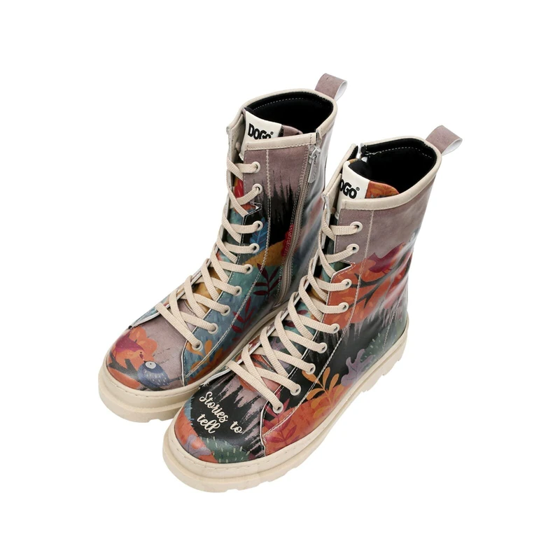 DOGO Women's Gisele Fashion Boots, Multicolore, 10 UK