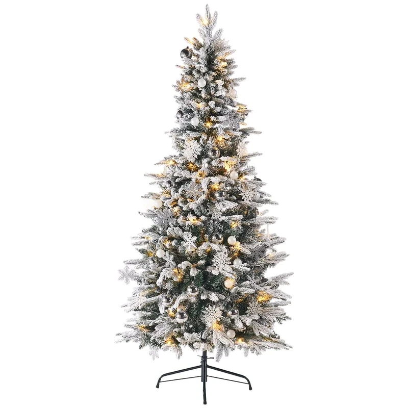 WeRChristmas Christmas Tree, Frosted, 6 ft