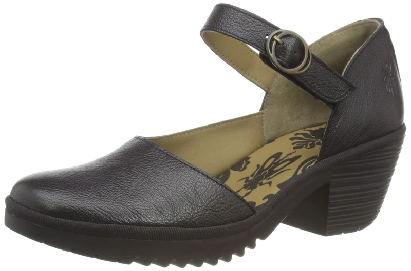 Fly London Women's WIFO440FLY Pump, Black, 6 UK
