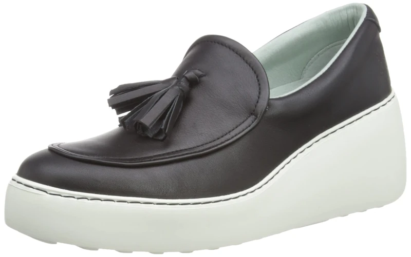 Fly London Women's DALA579FLY Loafer, Black, 5 UK