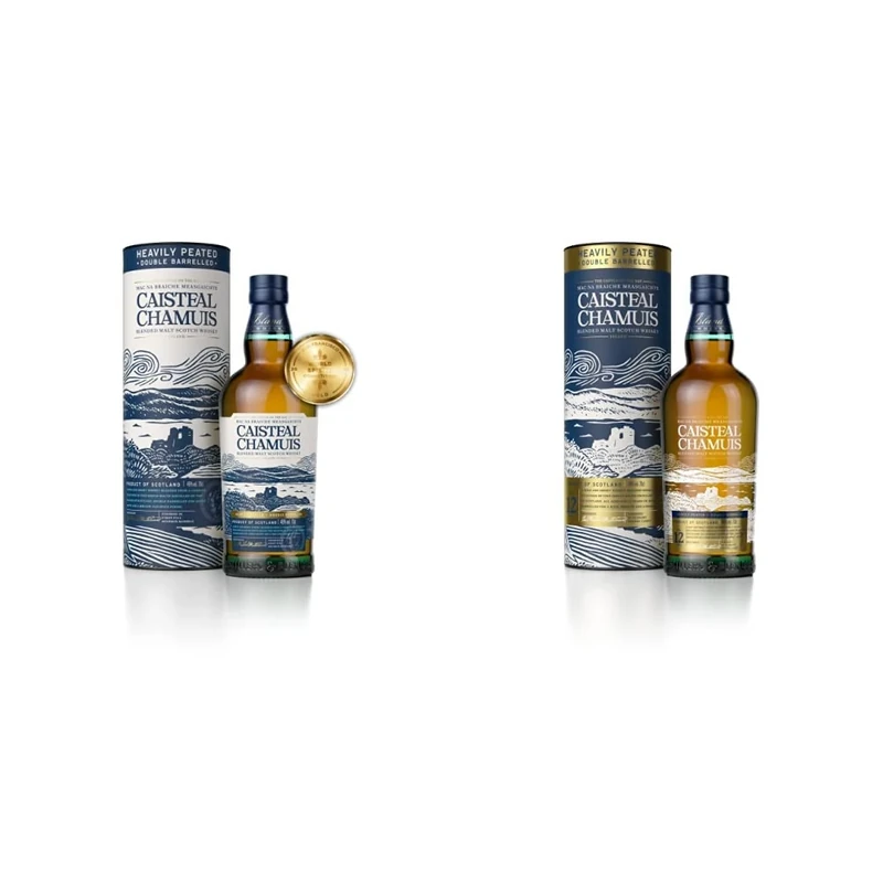 Caisteal Chamuis Blended Malt Scotch Whisky, 70cl & 12yo Blended Malt Scotch Whisky, 70cl