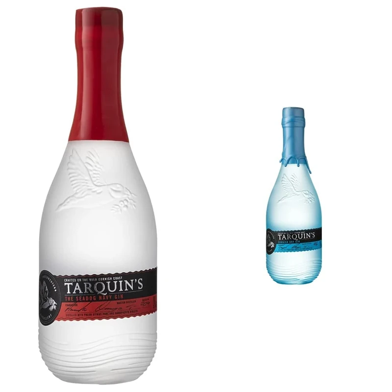 Tarquin's 'The SeaDog' Navy Strength Gin, 70 cl & Tarquin's Handcrafted Cornish Dry Gin, 70 cl