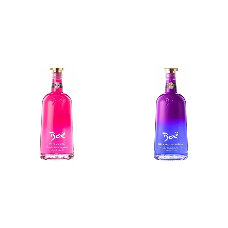 Boë Pink Vodka & Boë Dark Fruits Vodka