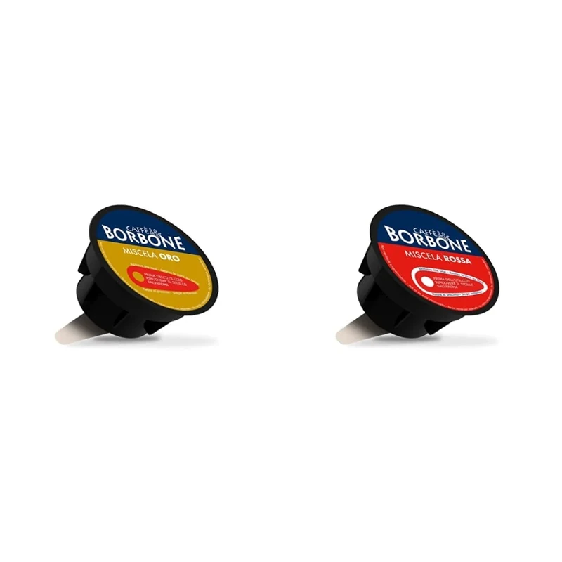 Caffè Borbone Coffee Gold Blend 90 capsules (6 packs of 15) & Coffee Red Blend 90 capsules Compatible with Nescafé®* Dolce Gusto®* Machines,15 Count (Pack of 6)