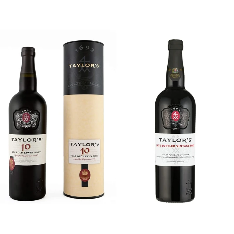 Taylors Port 10 Year Old Tawny and Late Bottled Vintage Port
