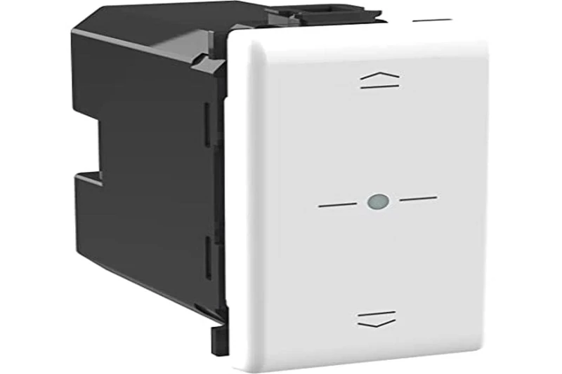 Bticino AM4027C Matix Smart Connected Shutter Control for Raising and Lowering Shutters with Smartphone or Alexa, Siri and Google Home, 1 Place, White