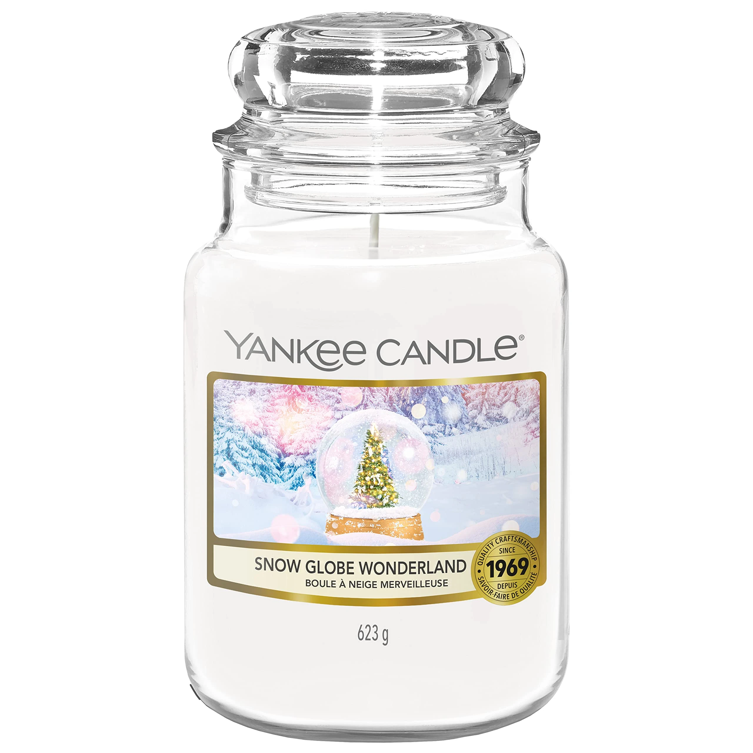 Yankee Candle Scented Candle | Snow Globe Wonderland Large Jar Candle | Burn Time: up to 150 Hours for Women