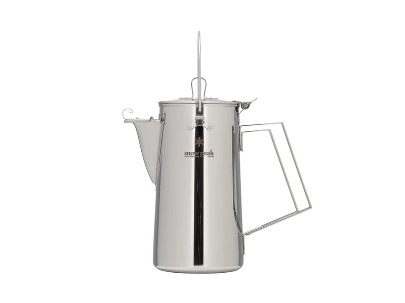 Snow Peak CS-270 Kettle, Stainless Steel, 1.8 liters