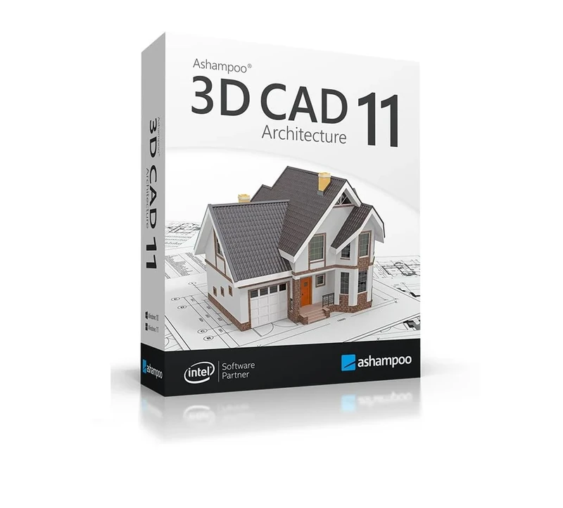 Home design software compatible with Windows 11, 10, 8.1, 7 – Design your dream house including photovoltaic installations - 3D CAD 9 Architecture - Image 1