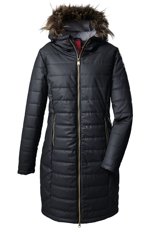 G.I.G.A. DX Women's Gw 12 Wmn Qltd Prk Casual PU Functional Parka in Down Look with Hood, Dark Navy, 36 (EU)