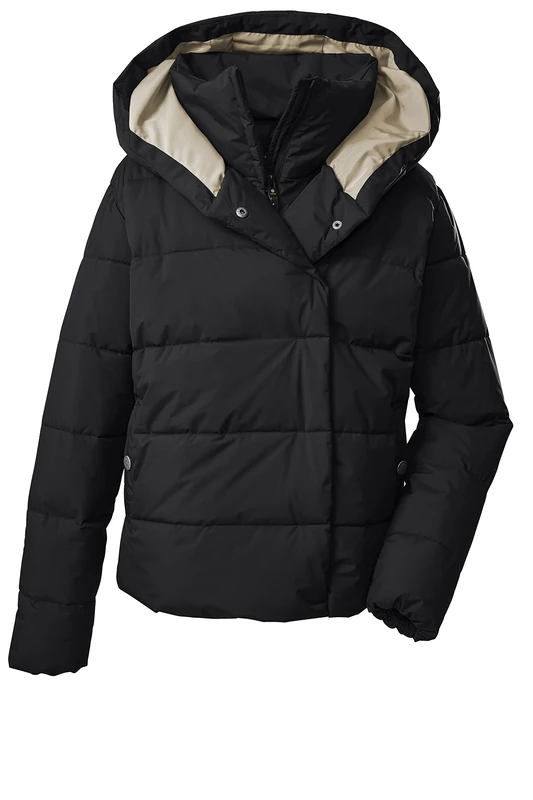 G.I.G.A. DX Women's Gw 29 Wmn Qltd Jckt Casual Functional Jacket in Down Look with Hood, Black, 42