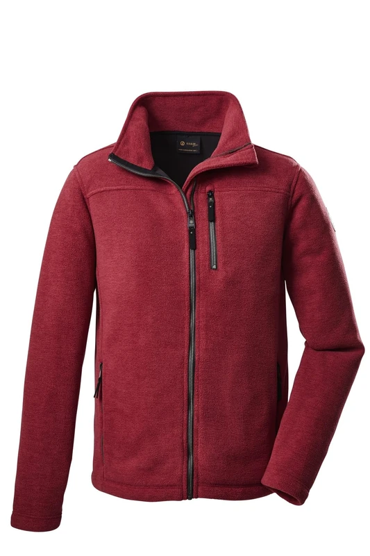 G.I.G.A. DX Men's Gw 17 Mn Kntflc Jckt Casual Fleece Jacket, deep red, M