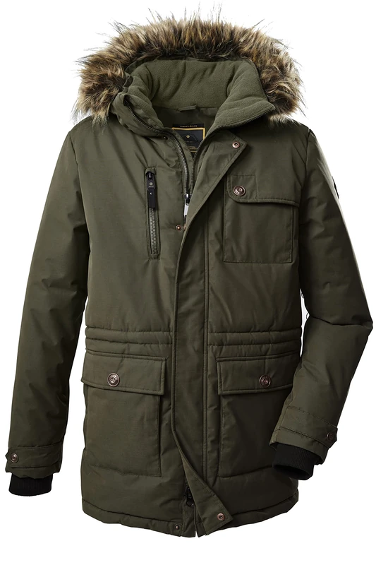 G.I.G.A. DX Men's Gw 35 Mn Prk Casual Functional Parka with Zip-Off Hood