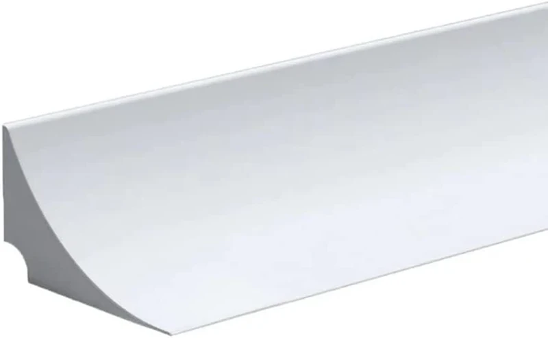 8M Silicone Shower Threshold Water Barrier,Wet Room Floor Barrier,Shower Tray Sealing Strip,Bathroom Bath Edging Sealing Strip Trim,Water Retaining Stopper Dam for Sink,Bathtub,Countertop(2.5cm,White)