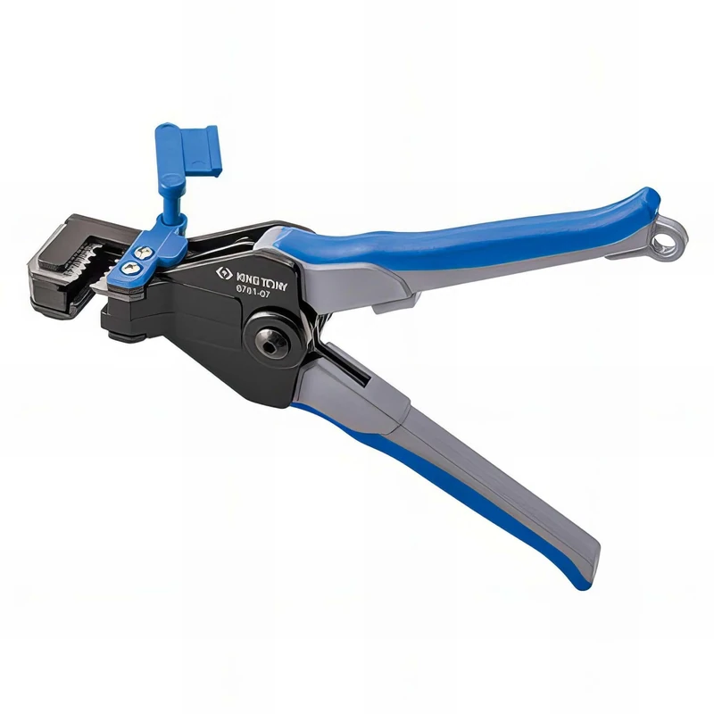 King Tony 676107 Pliers Pelacables 185mm for DIYers & Professionals, Made for Repair, Installation and Workshop tasks, 185mm - Image 1