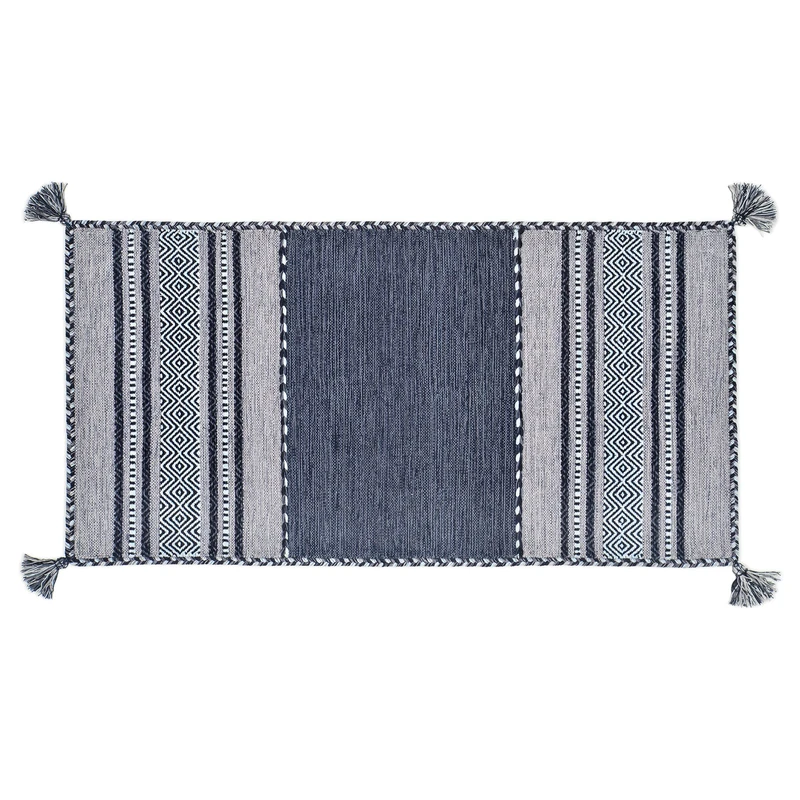 Indomex Madani Rug 080 x 150 cm Grey - Image 1